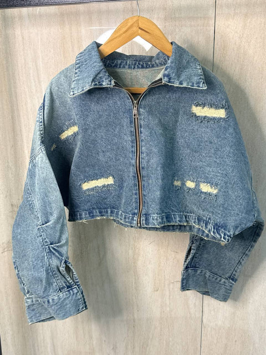 Cropped Denim Jacket