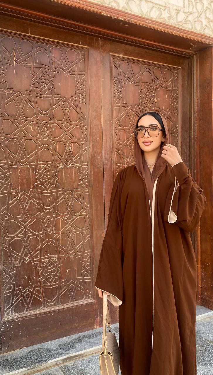 Double Face Abaya