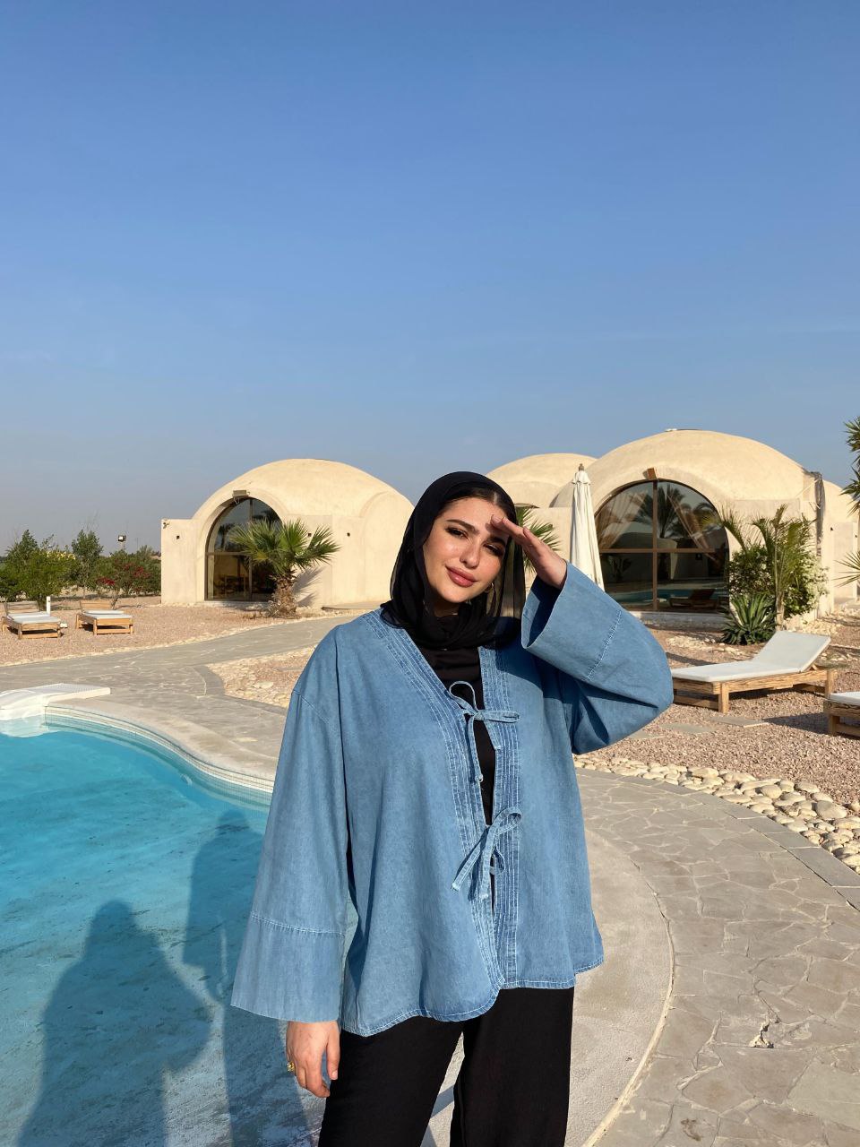 بلوزة جينز