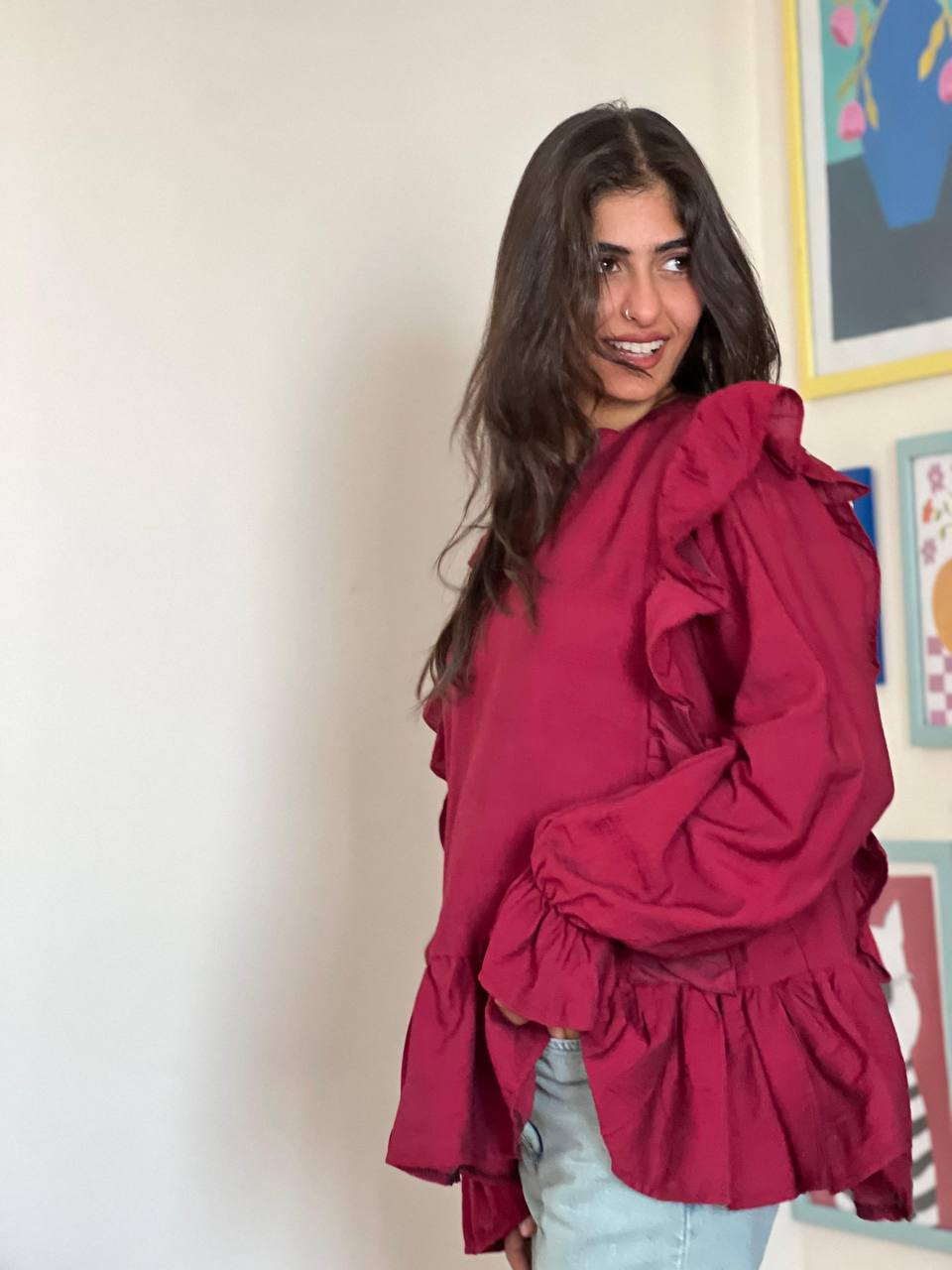 Kettan Blouse - Burgundy