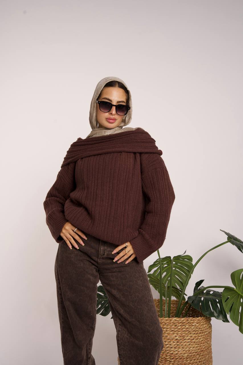 Off Shoulder Sweater