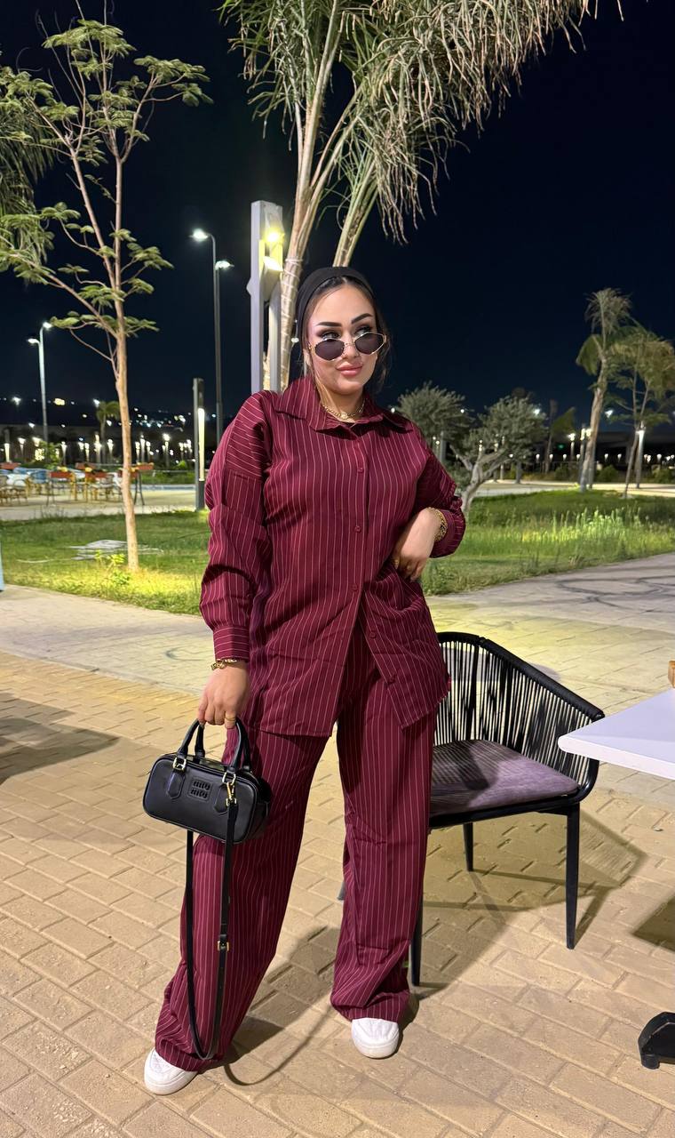 Striped Suit