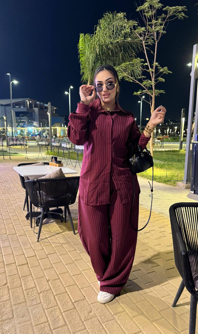 Striped Suit