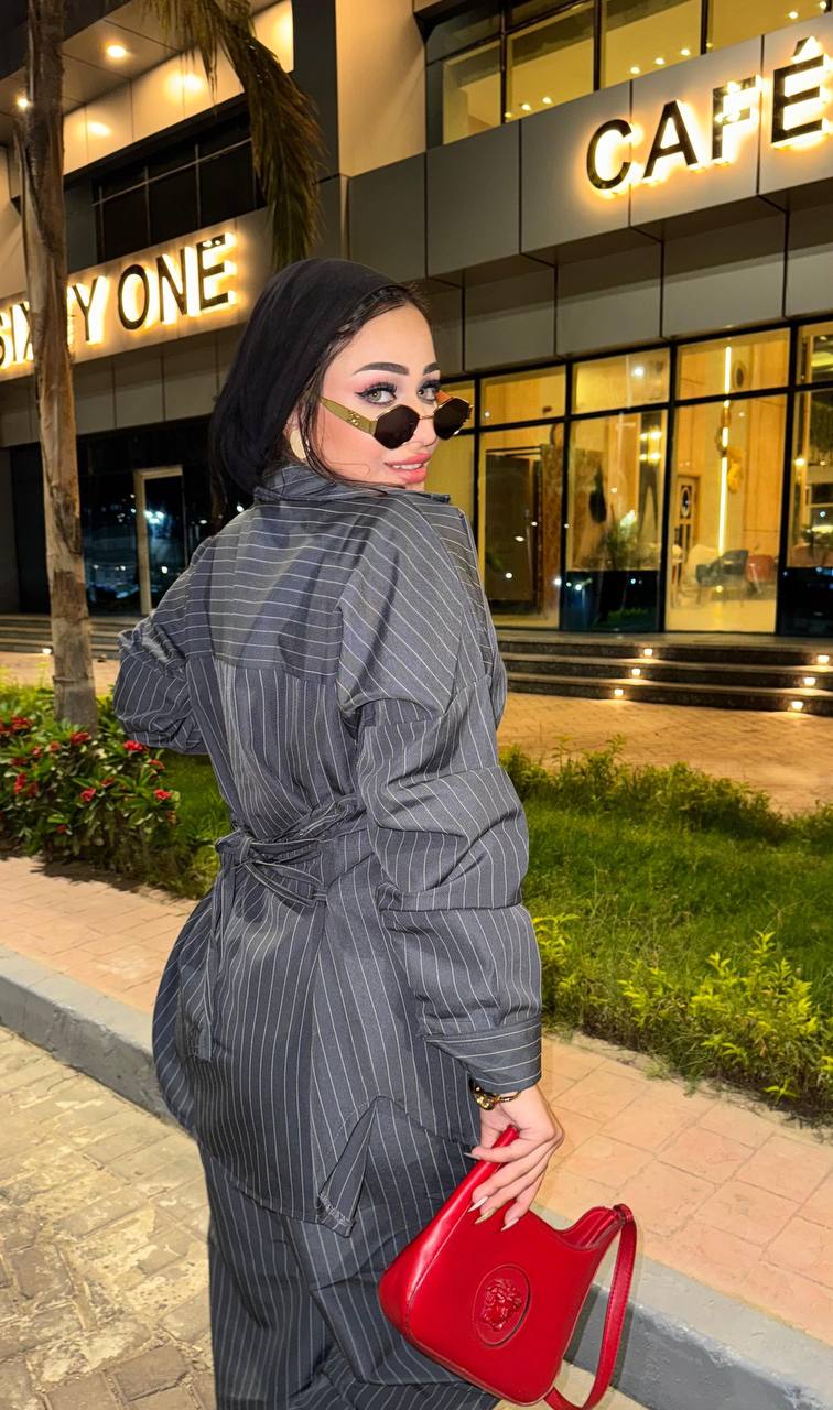 Striped Suit