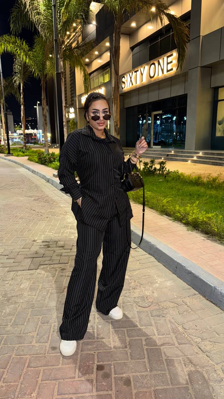 Striped Suit