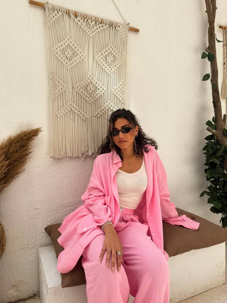 Badge Suit - Pink