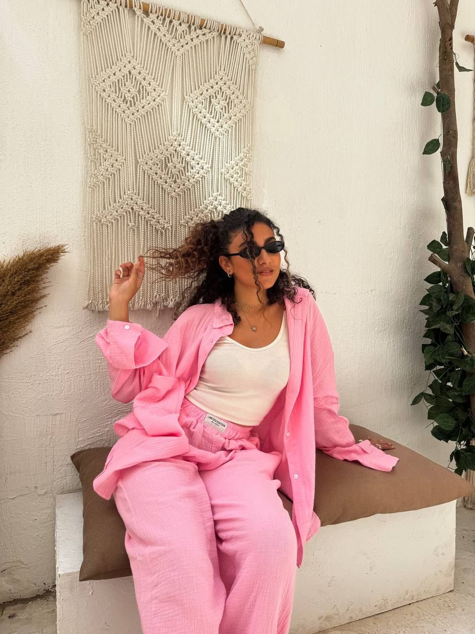 Badge Suit - Pink