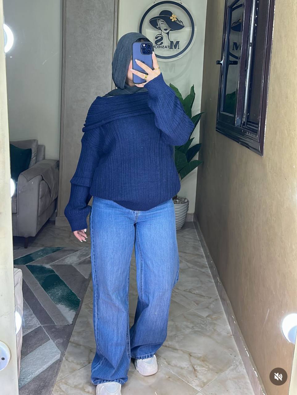 Off Shoulder Sweater