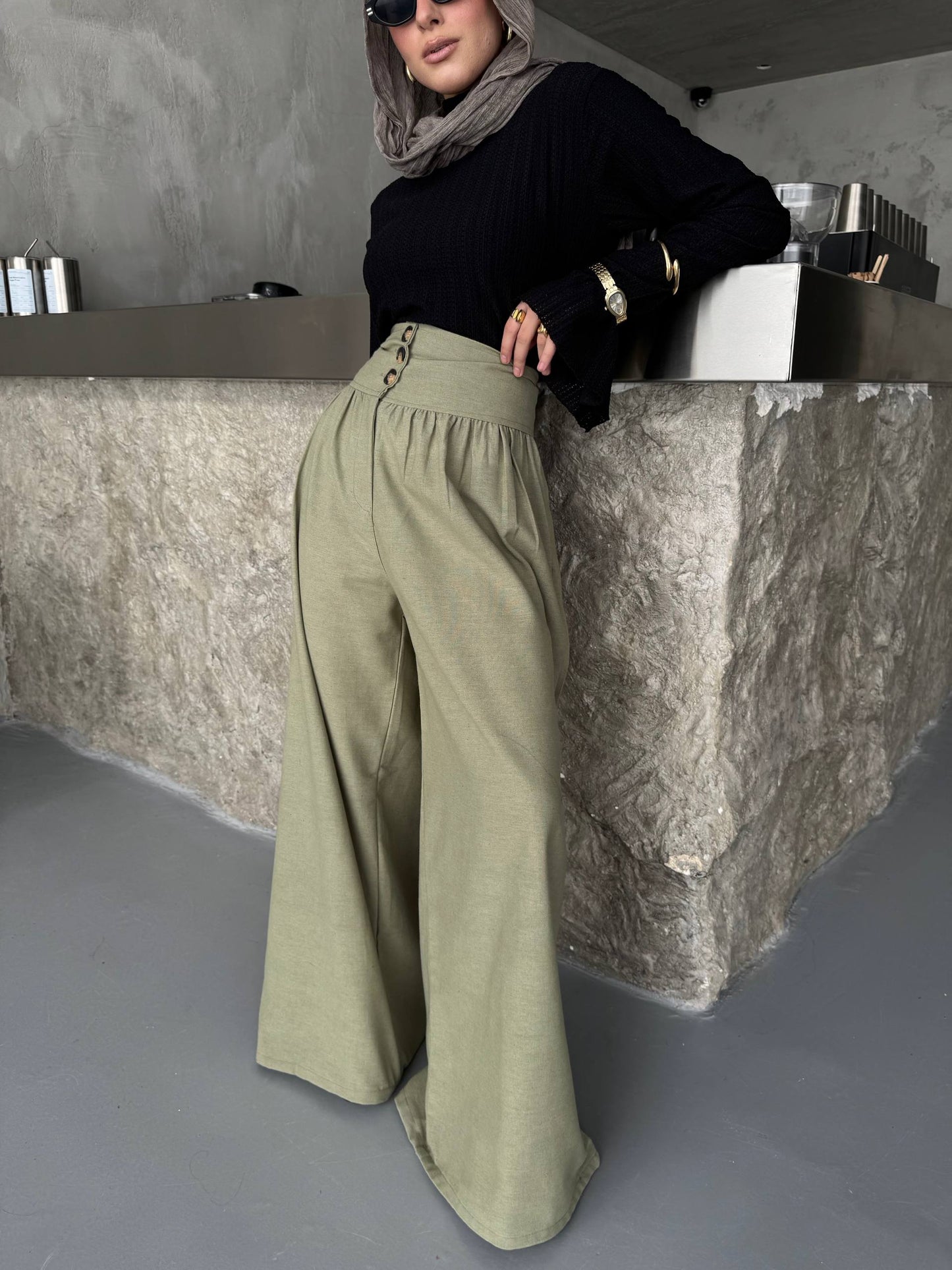 Button Pants