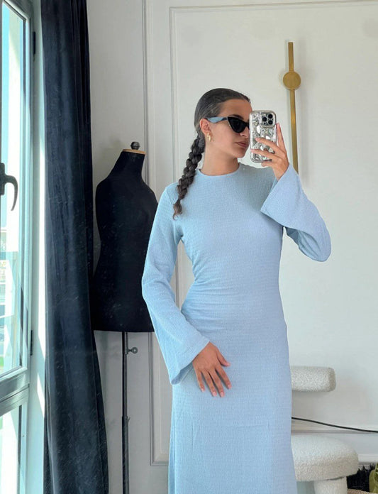 Bubble Dress - Baby Blue