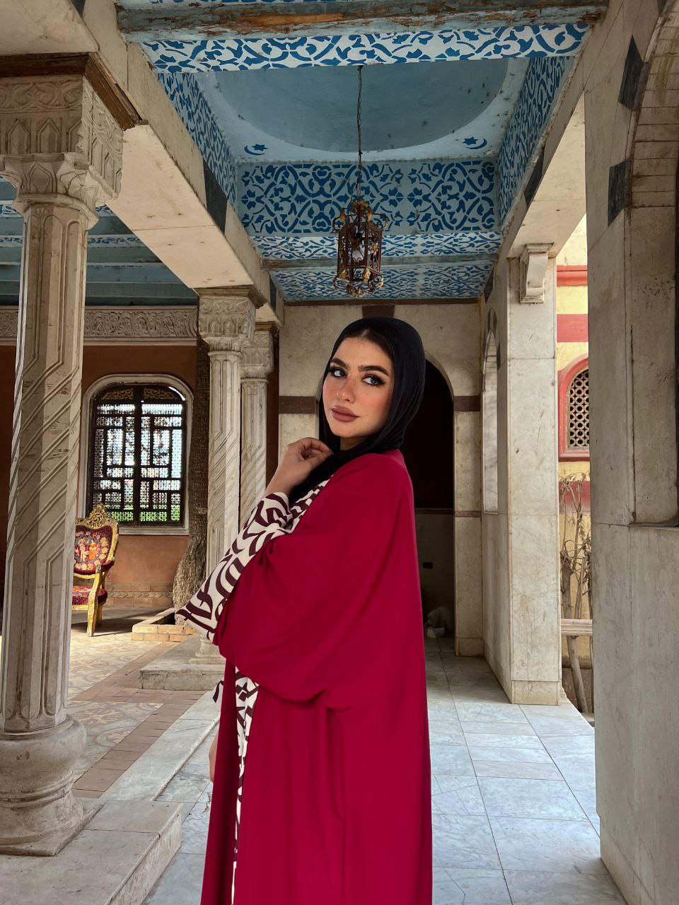 Double Face Araby Abaya