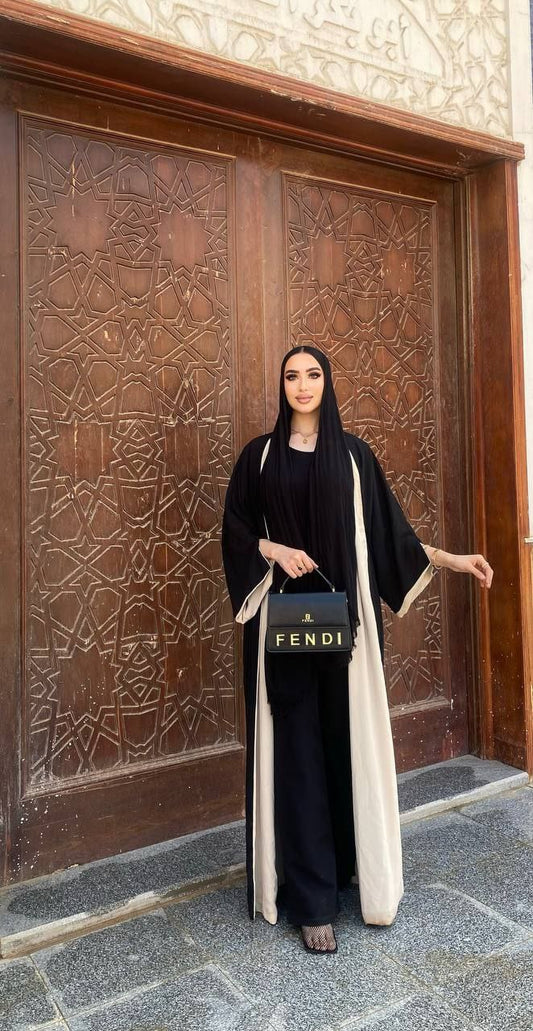 Double Face Abaya