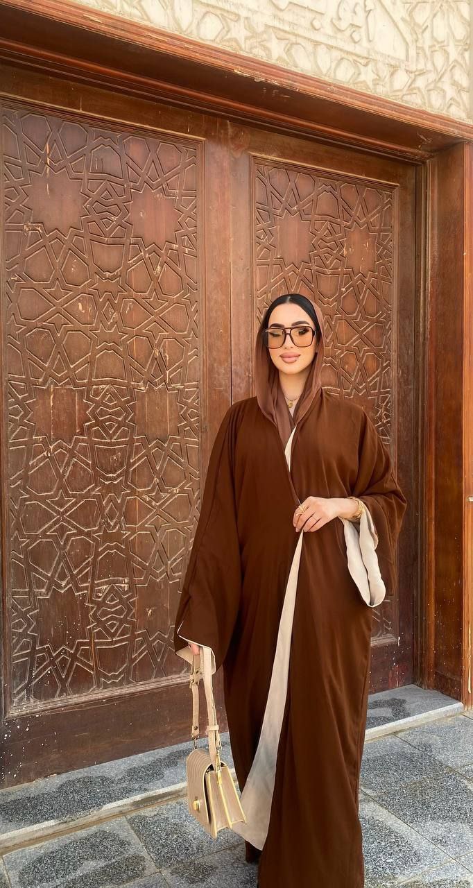 Double Face Abaya